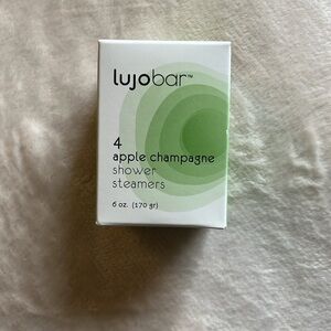 NWT Lujobar 4 Apple Champagne Shower Steamers